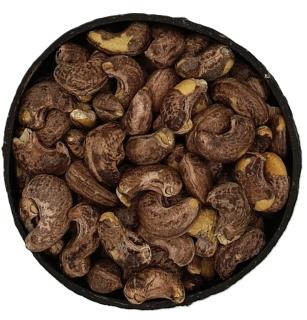 Kešu pražené solené ve slupce 500g